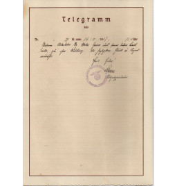 *Telegramm - NSDAP*