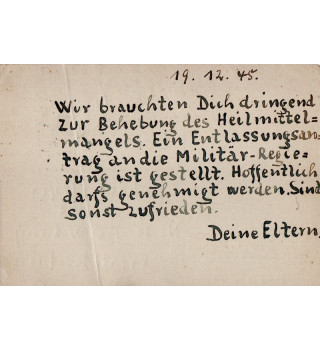 *Brief an einen Gefangenen*