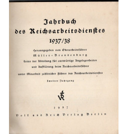 *Livre de l'année 1937/38 -RAD*