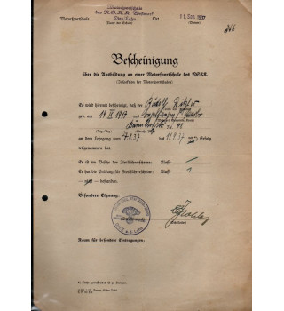 Ensemble de documents - DJ -NSKK - Bundesarchiv*
