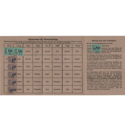 *Carte de membre - Ligue coloniale du Reich*