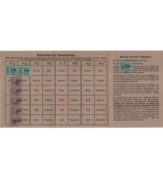 *Carte de membre - Ligue coloniale du Reich*