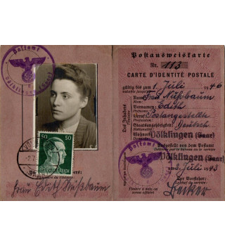 *Carte d'identité postale*