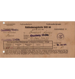 *Verbrauchskarte*