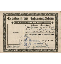 ***Deutscher Jagdschein ***