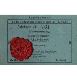 *Fahrtkarte*