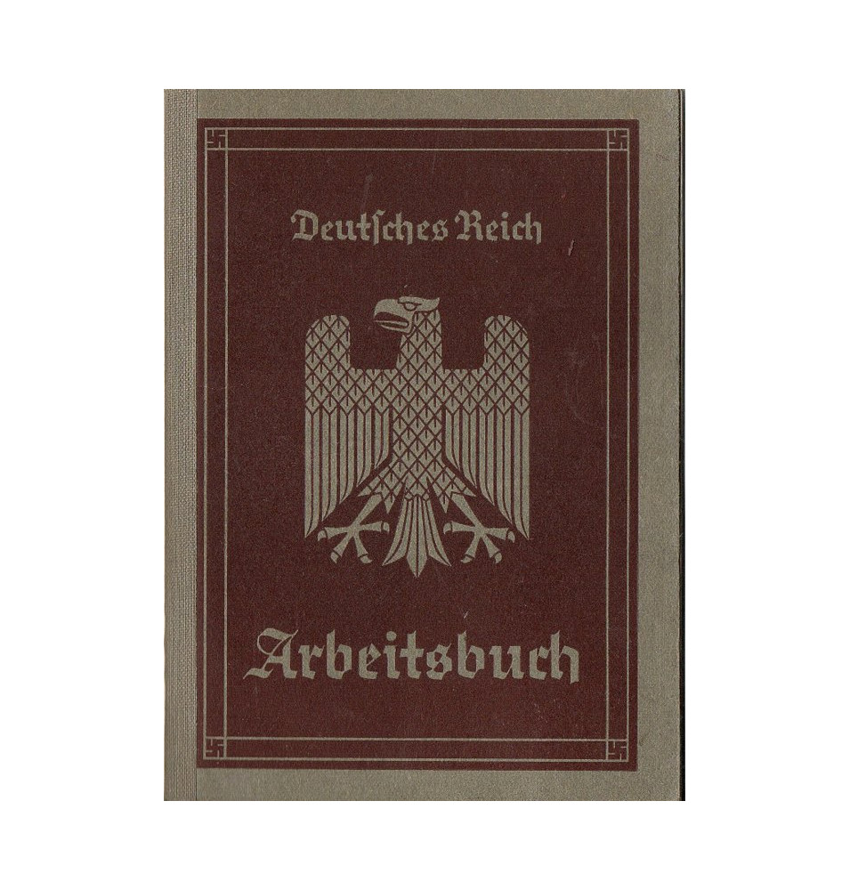 *Livret de travail -Ludwigshafen a. Rh*