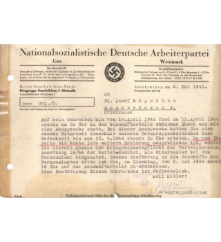 *Dokumentensatz eines deutschen Staatsbürgers*
