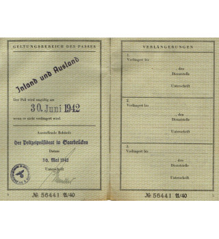 *Ensemble de documents -Ressortissant allemand*