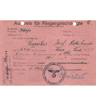 *Dokumentensatz eines deutschen Staatsbürgers*