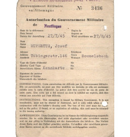 *Ensemble de documents -Ressortissant allemand*