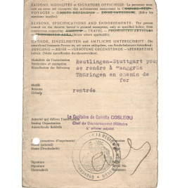 *Ensemble de documents -Ressortissant allemand*