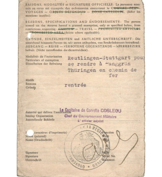 *Dokumentensatz eines deutschen Staatsbürgers*