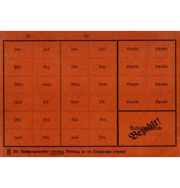 *Carte de membre NSV*