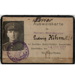 *Carte  - Agent de police*