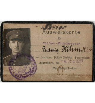 *Carte  - Agent de police*