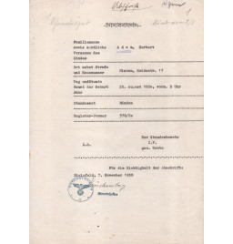 *Set documents - Jeune allemand*