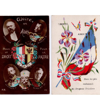 *Cartes postales françaises WWI*