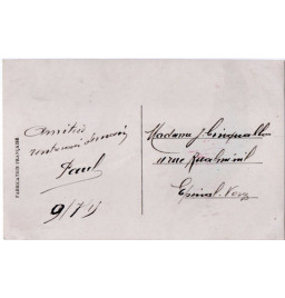 *Cartes postale française WWI*