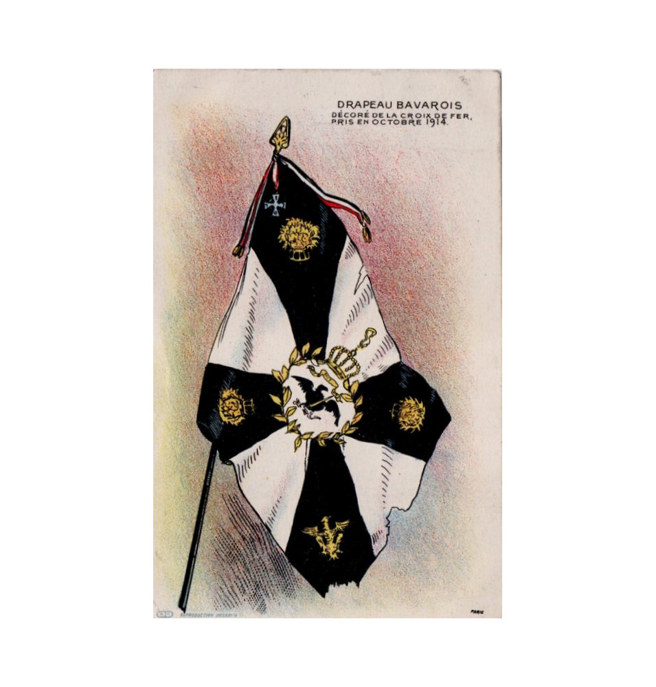 *Französische Postkarte aus dem Ersten Weltkrieg*