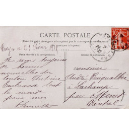 *Carte postale française WWI*