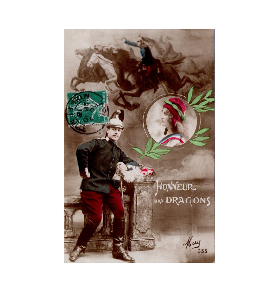 *Carte postale française WWI*