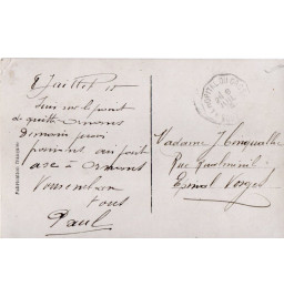 *Carte postale française WWI*