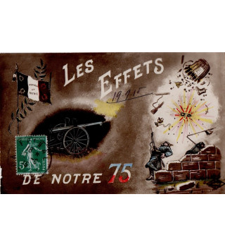 *Carte postale française WWI*