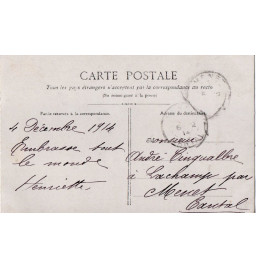 *Carte postale française WWI*