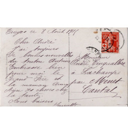*Carte postale française WWI*