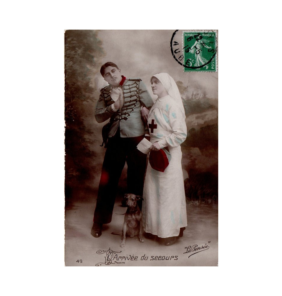 *Carte postale française WWI*