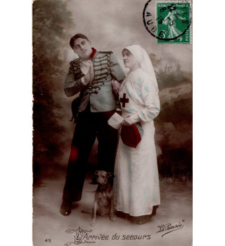 *Carte postale française WWI*