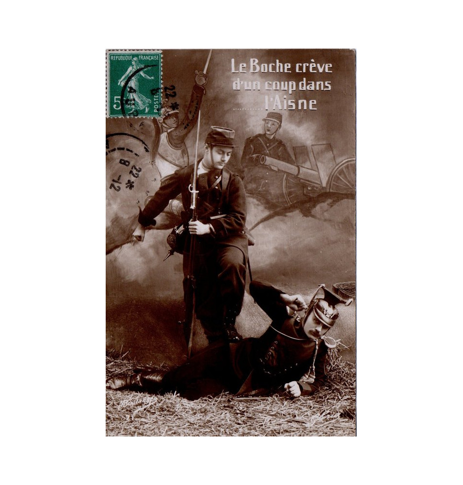 *Carte postale française WWI*