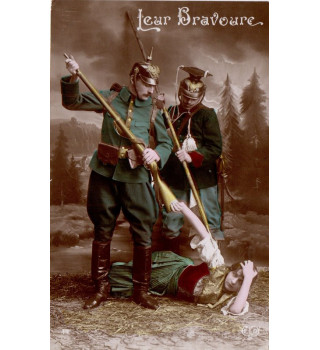 *Carte postale française WWI*