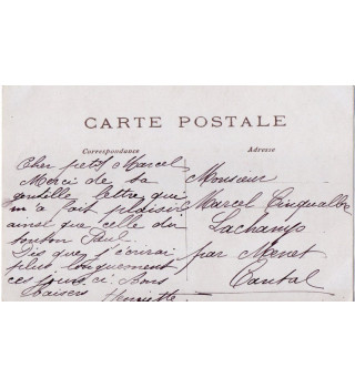 *Carte postale française WWI*