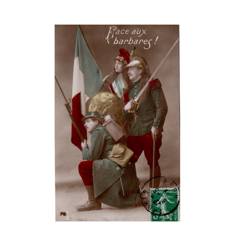 Carte postale française WWI*