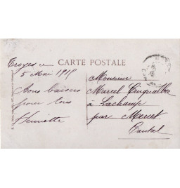 Carte postale française WWI*
