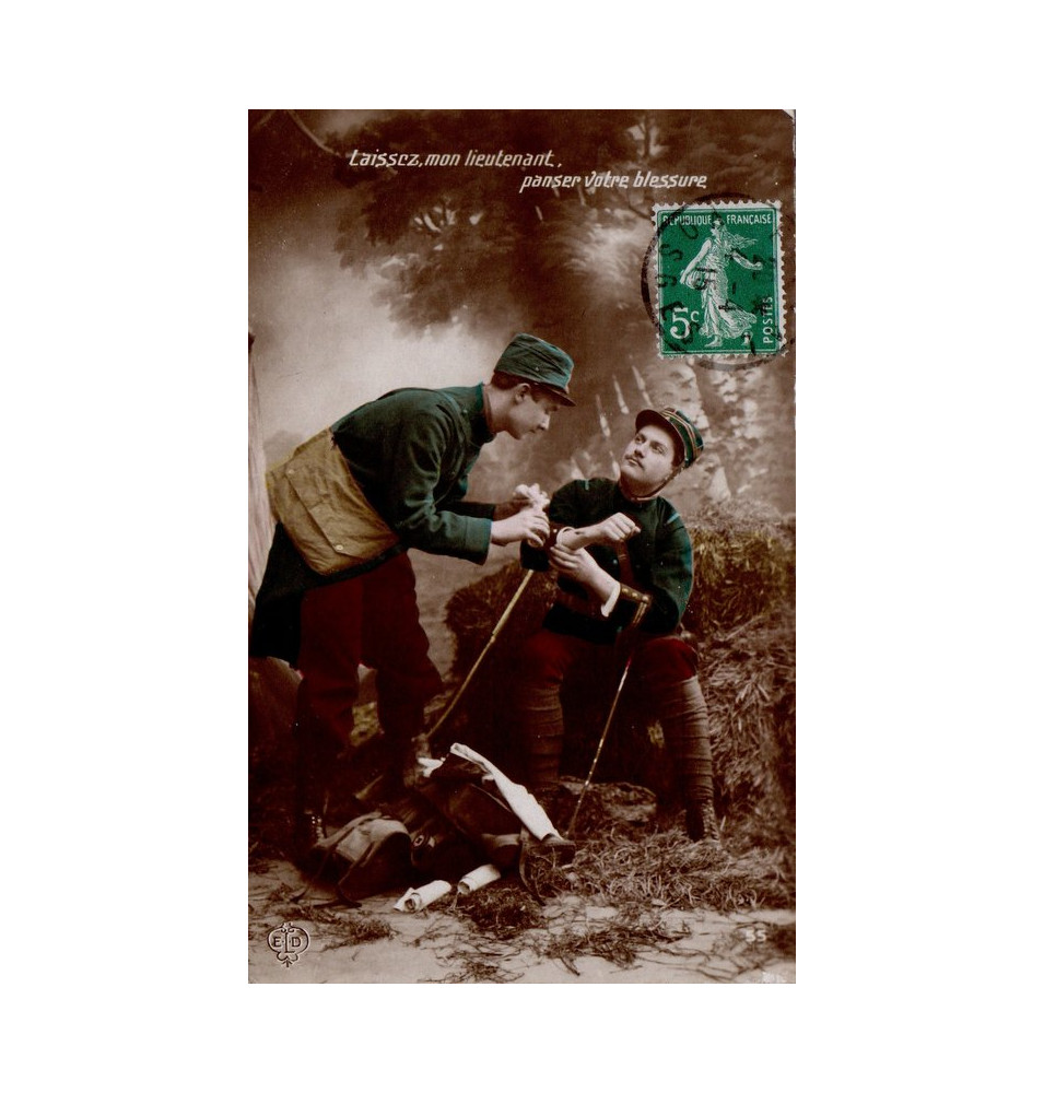 *Carte postale française WWI*