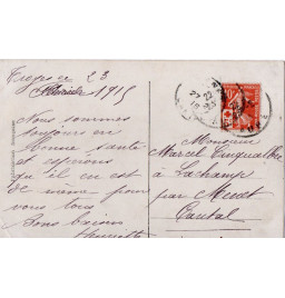 *Carte postale française WWI*