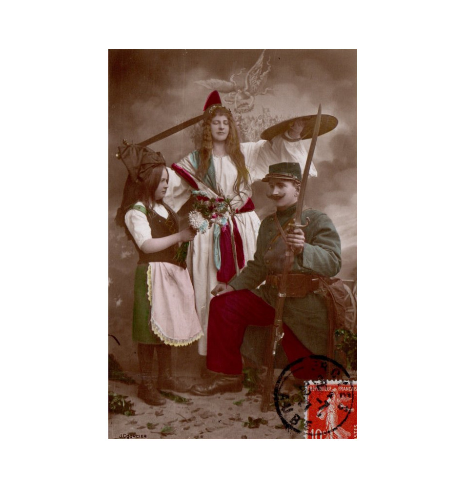 *Carte postale française WWI*