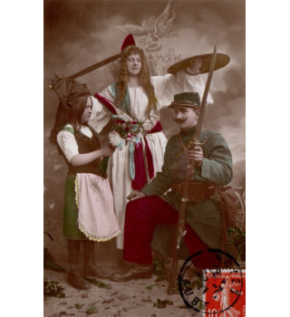 *Carte postale française WWI*