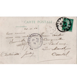 *Französische Postkarte aus dem 1. Weltkrieg *