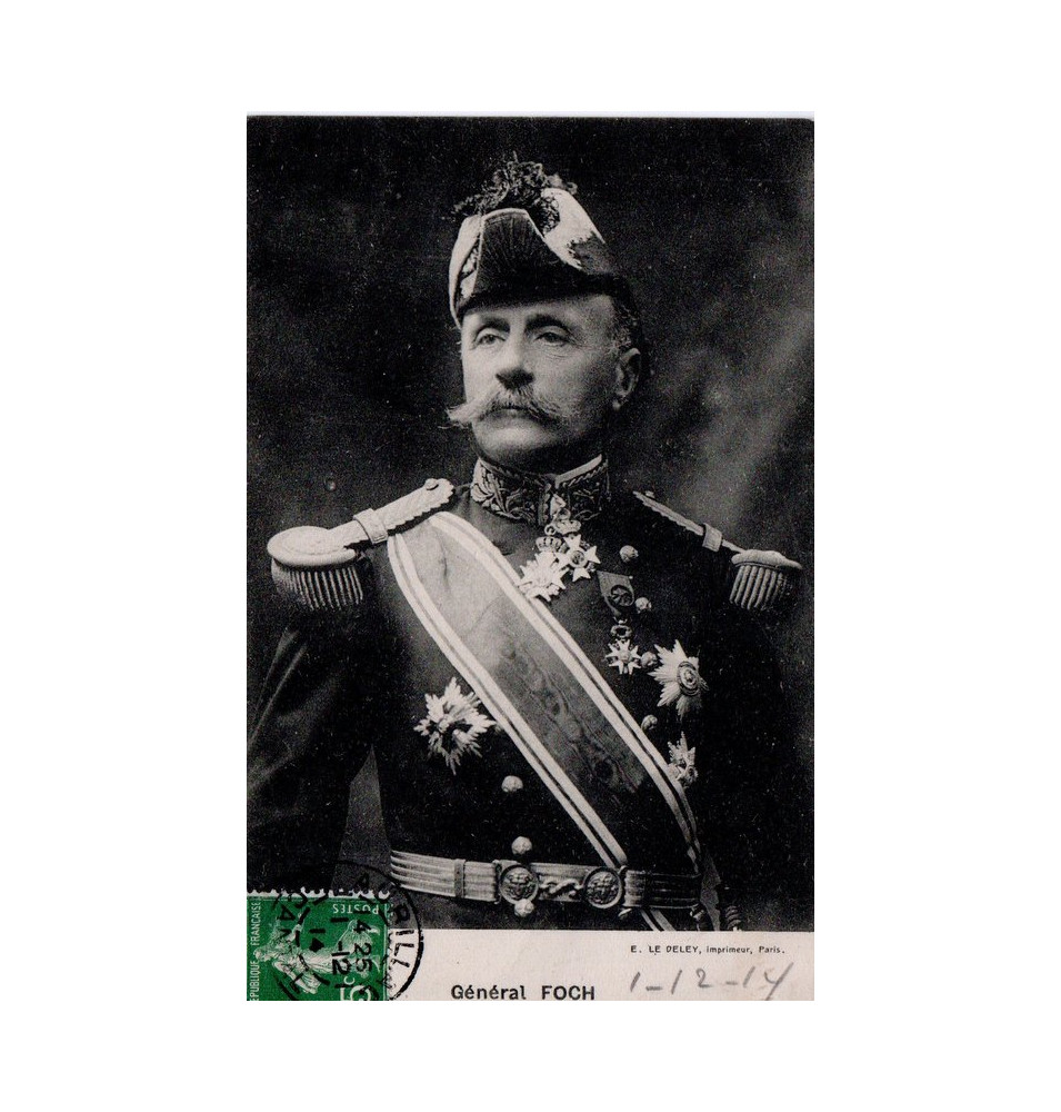 *Französische Postkarte aus dem 1. Weltkrieg*