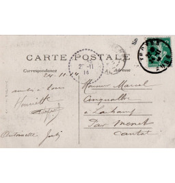 *Französische Postkarte aus dem 1. Weltkrieg*