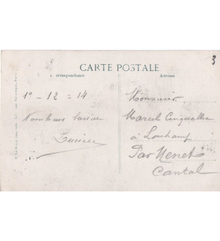 *Postkarte aus dem 1. Weltkrieg*