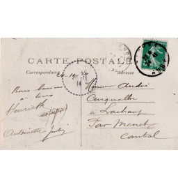 *Französische Postkarte aus dem 1. Weltkrieg*