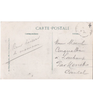 *Französische Postkarte aus dem 1. Weltkrieg*