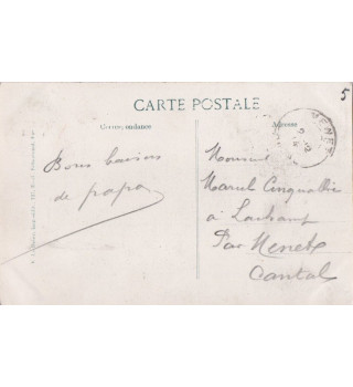 *Französische Postkarte aus dem 1. Weltkrieg*