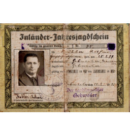 *Elsässer Jagdschein*