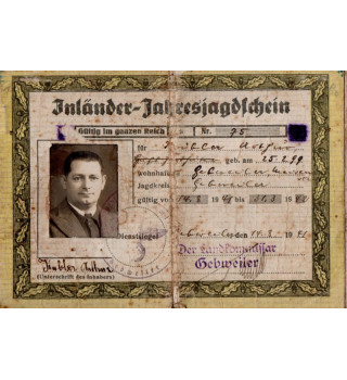 *Elsässer Jagdschein*